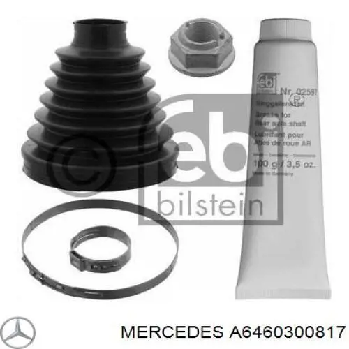Поршня на 1 цилиндр, STD Mercedes A6460300817