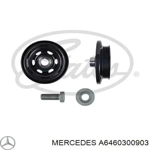 Шкив коленвала (демпфер) Mercedes A6460300903 цена, от 1593.75 UAH