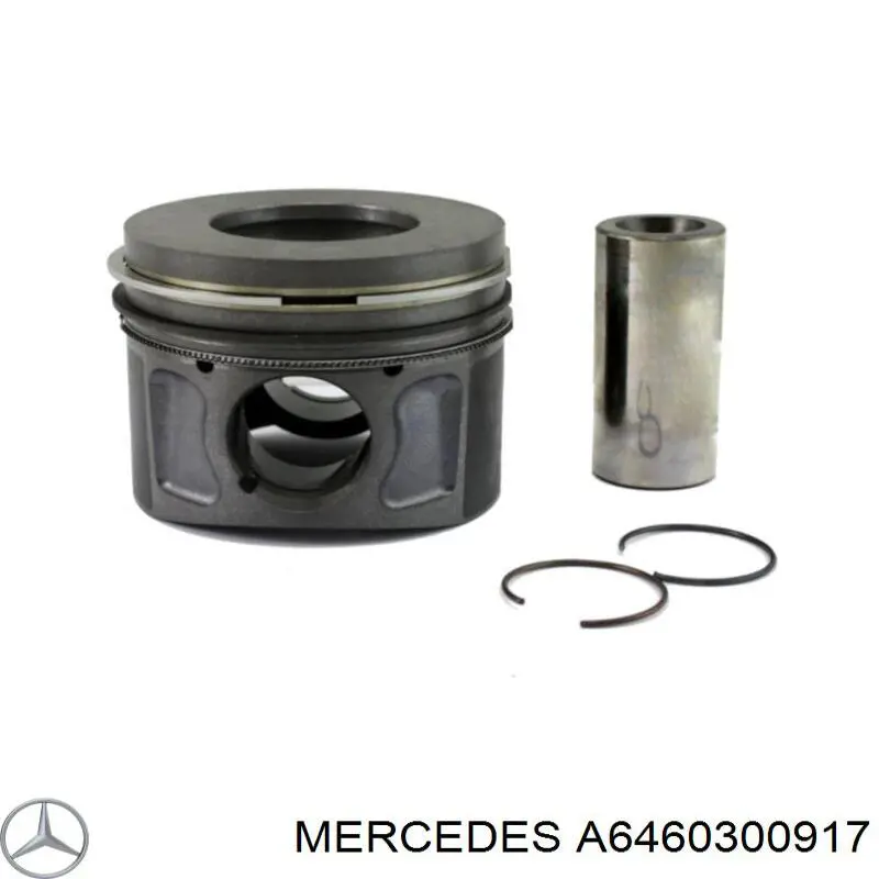 A6460300917 Mercedes поршень в комплекте на 1 цилиндр, std