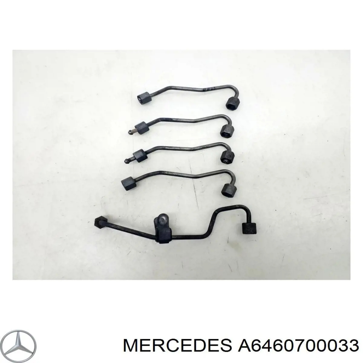 Трубка топливная, от ТНВД к топливной рейке Mercedes A6460700033 цена, от 8.36 USD