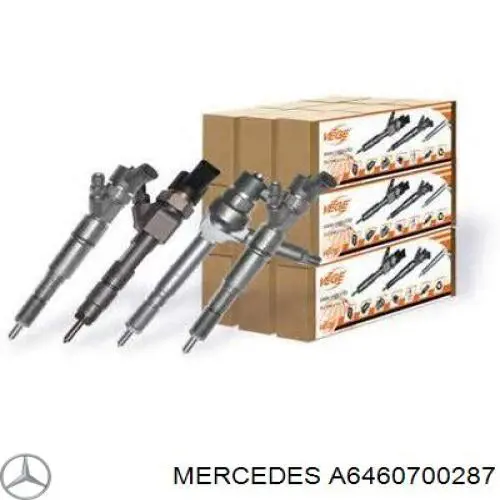 A6460700287 Mercedes injetor de injeção de combustível