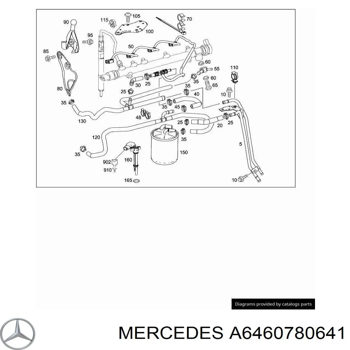 A6460780641 Mercedes 