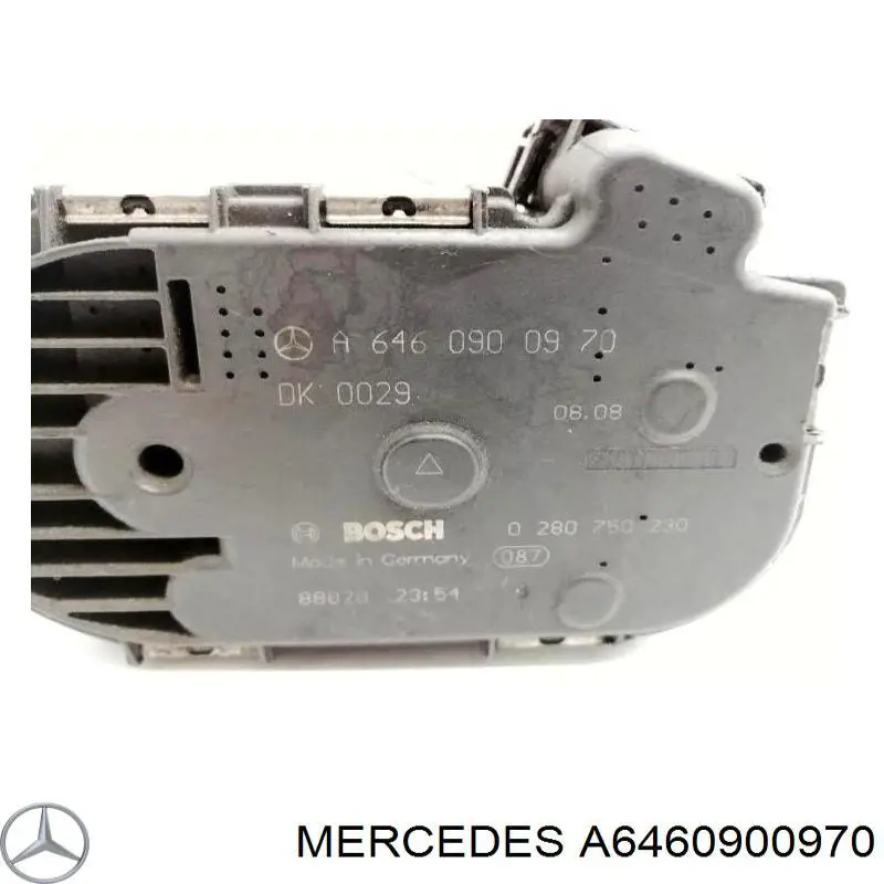 Дроссельная заслонка в сборе Mercedes A6460900970 цена, от 38.01 USD