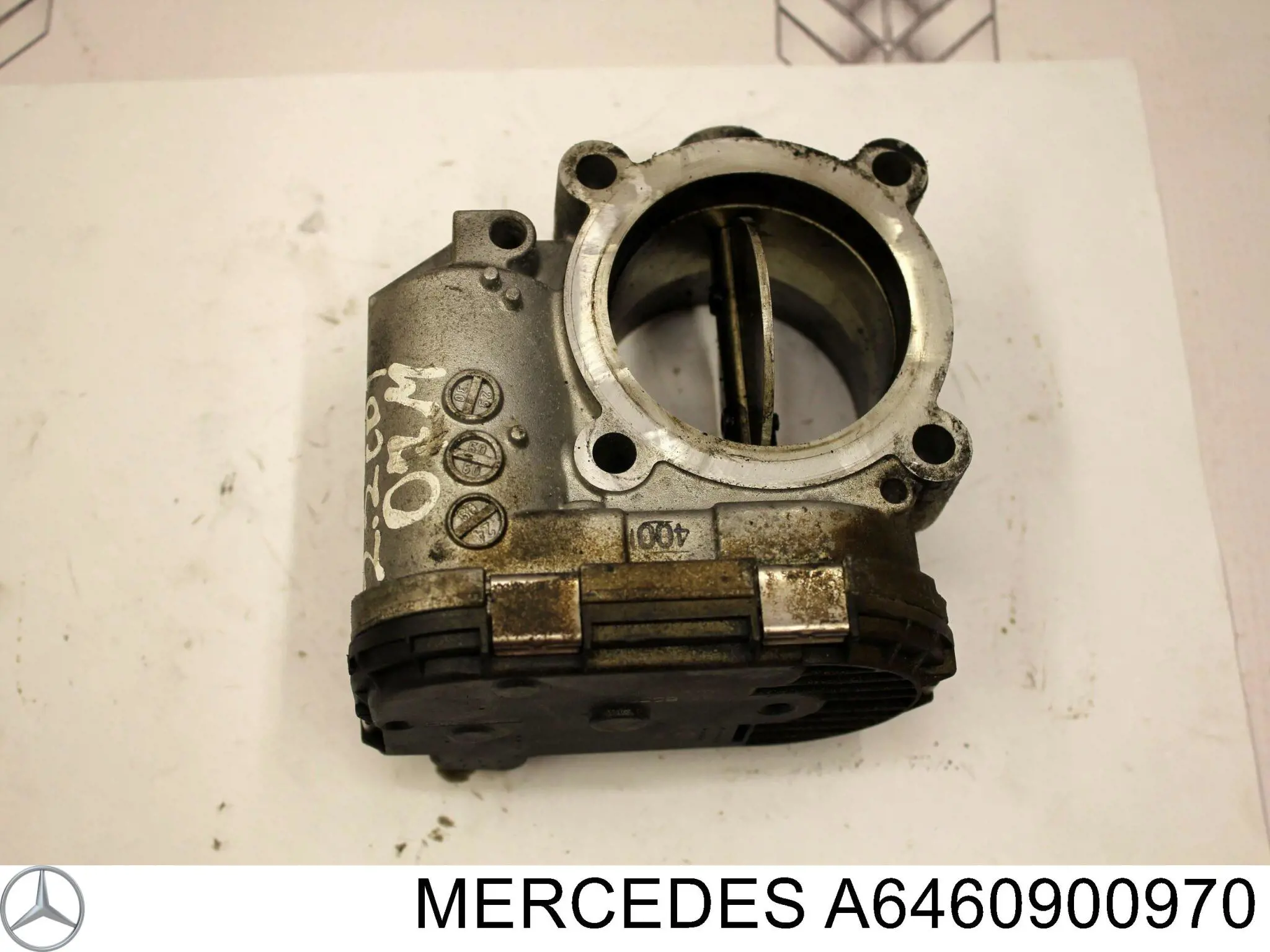 A6460900970 Mercedes Дроссельная заслонка