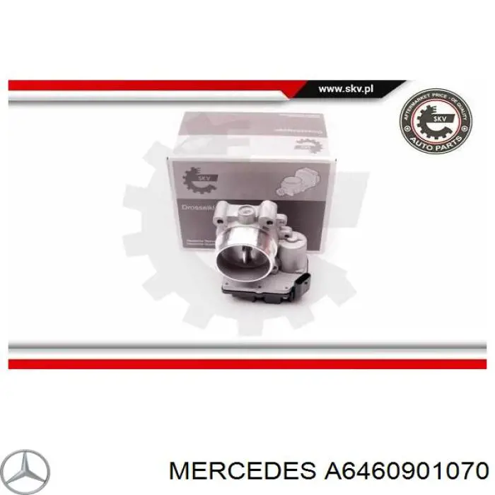 Купить 6460901270 Mercedes Блок дроссельной заслонки