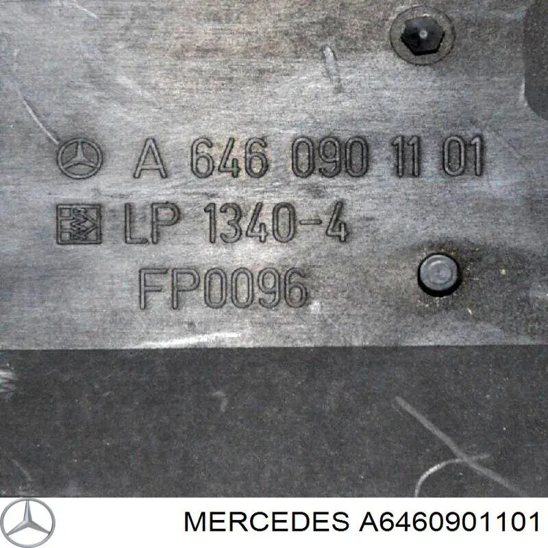 A6460901101 Mercedes Воздушный фильтр двигателя