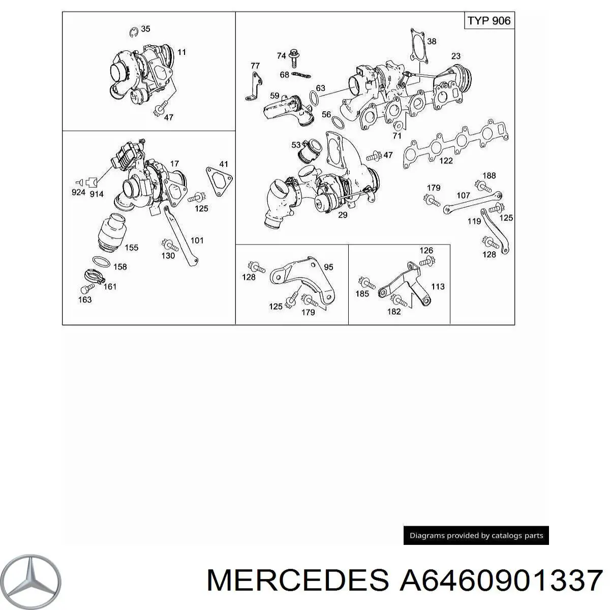 A6460901337 Mercedes 