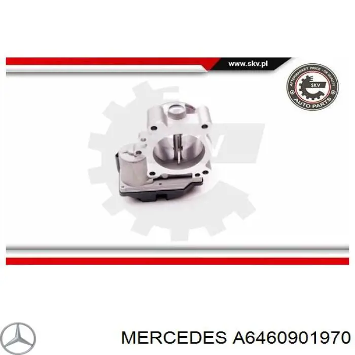 Купить A6460901970 Mercedes Блок дроссельной заслонки
