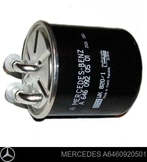 A6460920501 Mercedes filtro de combustível