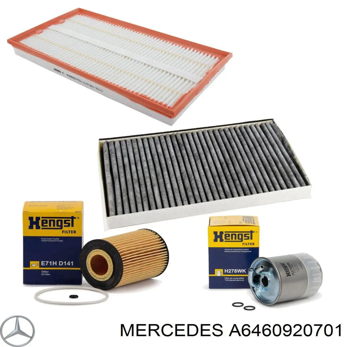 Топливный фильтр A6460920701 Mercedes