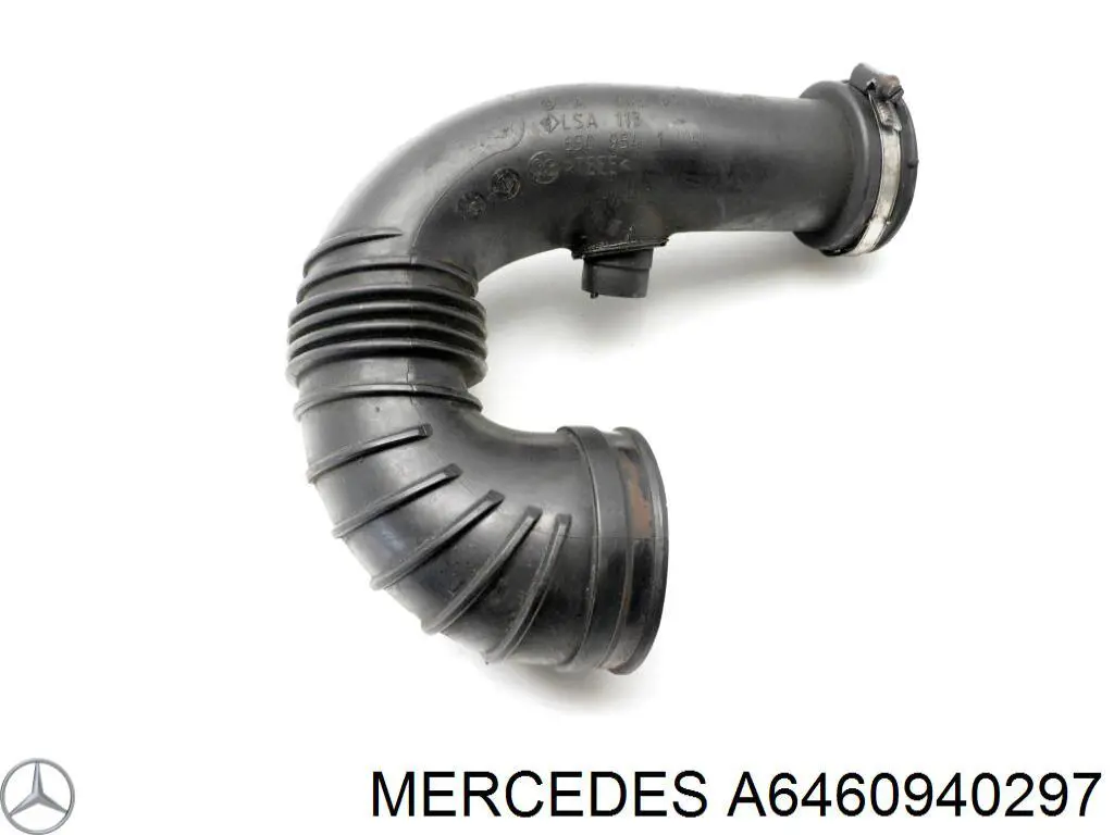 A6460940297 MERCEDES Tubo flexible de aspiración, salida del filtro de aire original y equivalente