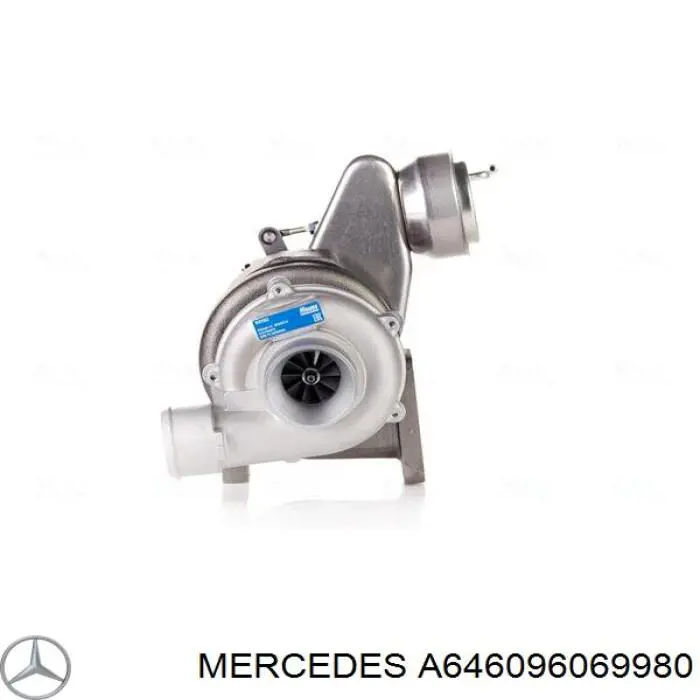 Турбонагнетатель Mercedes A646096069980 цена, от 236.16 USD