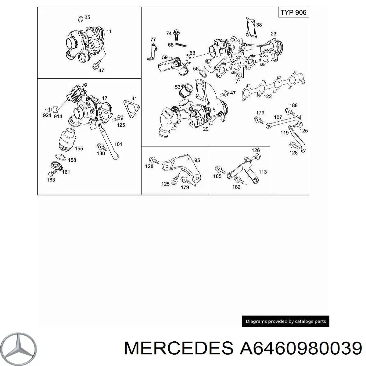 A6460980039 Mercedes 