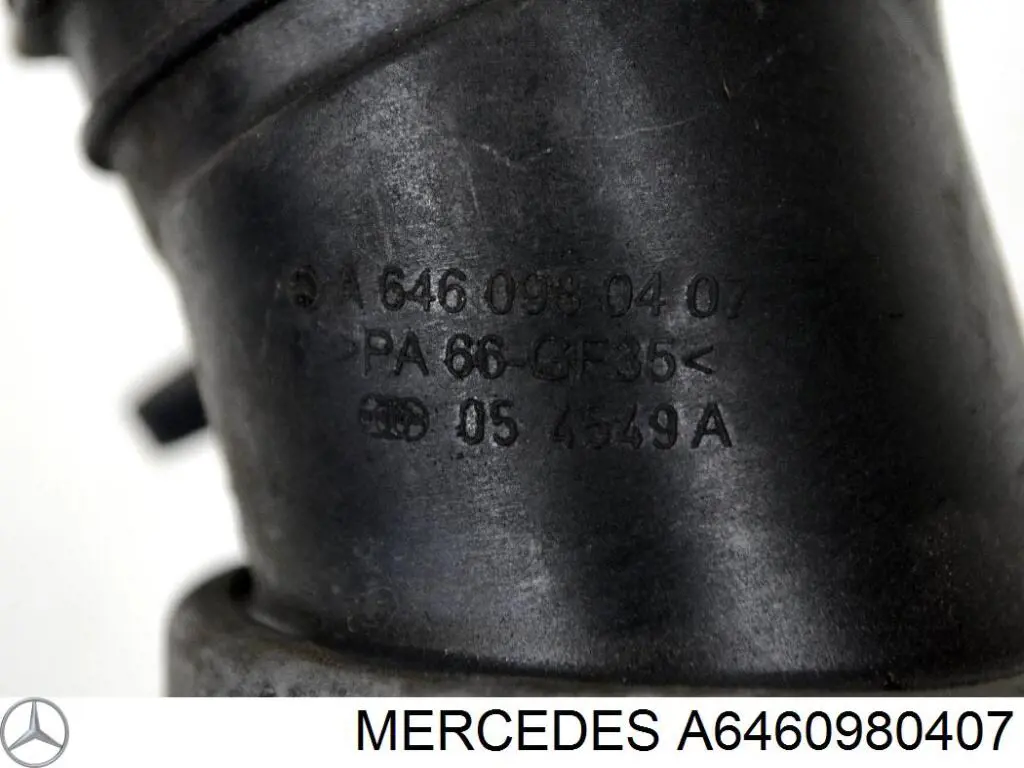 A6460980407 MERCEDES Tubo flexible de aire de sobrealimentación, de turbina original y equivalente