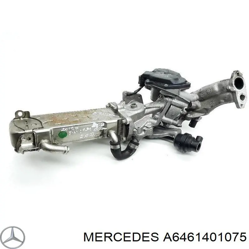Радиатор системы EGR рециркуляции выхлопных газов Mercedes A6461401075 цена, от 40.97 USD