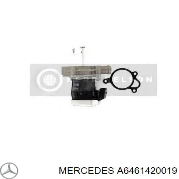 A6461420019 Mercedes válvula egr de recirculação dos gases