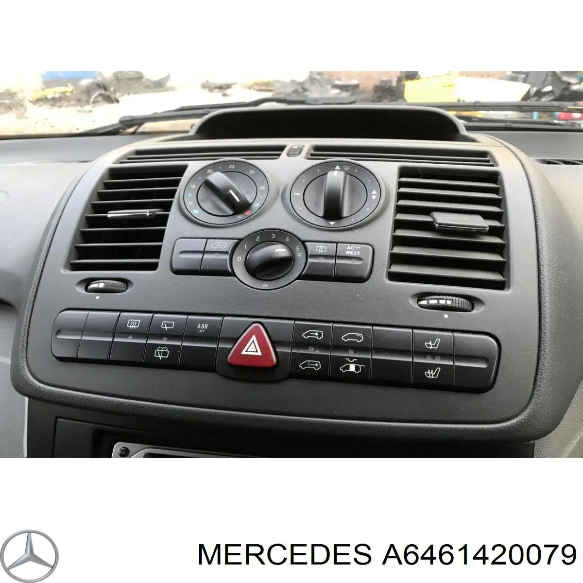 A6461420079 MERCEDES Enfriador EGR de recirculación de gases de escape original y equivalente