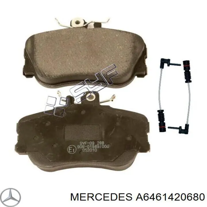 6461420680 Mercedes Прокладка коллектора выпуск