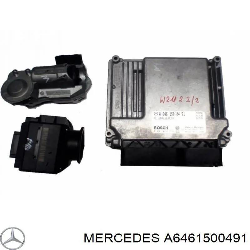 A6461500491 Mercedes модуль управления (эбу двигателем)
