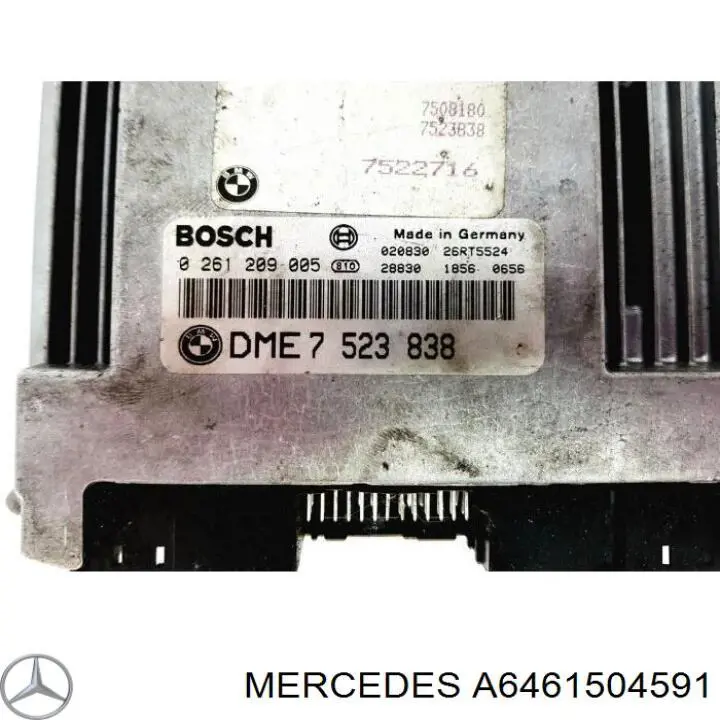 6461504591 Mercedes Мозги двигателя