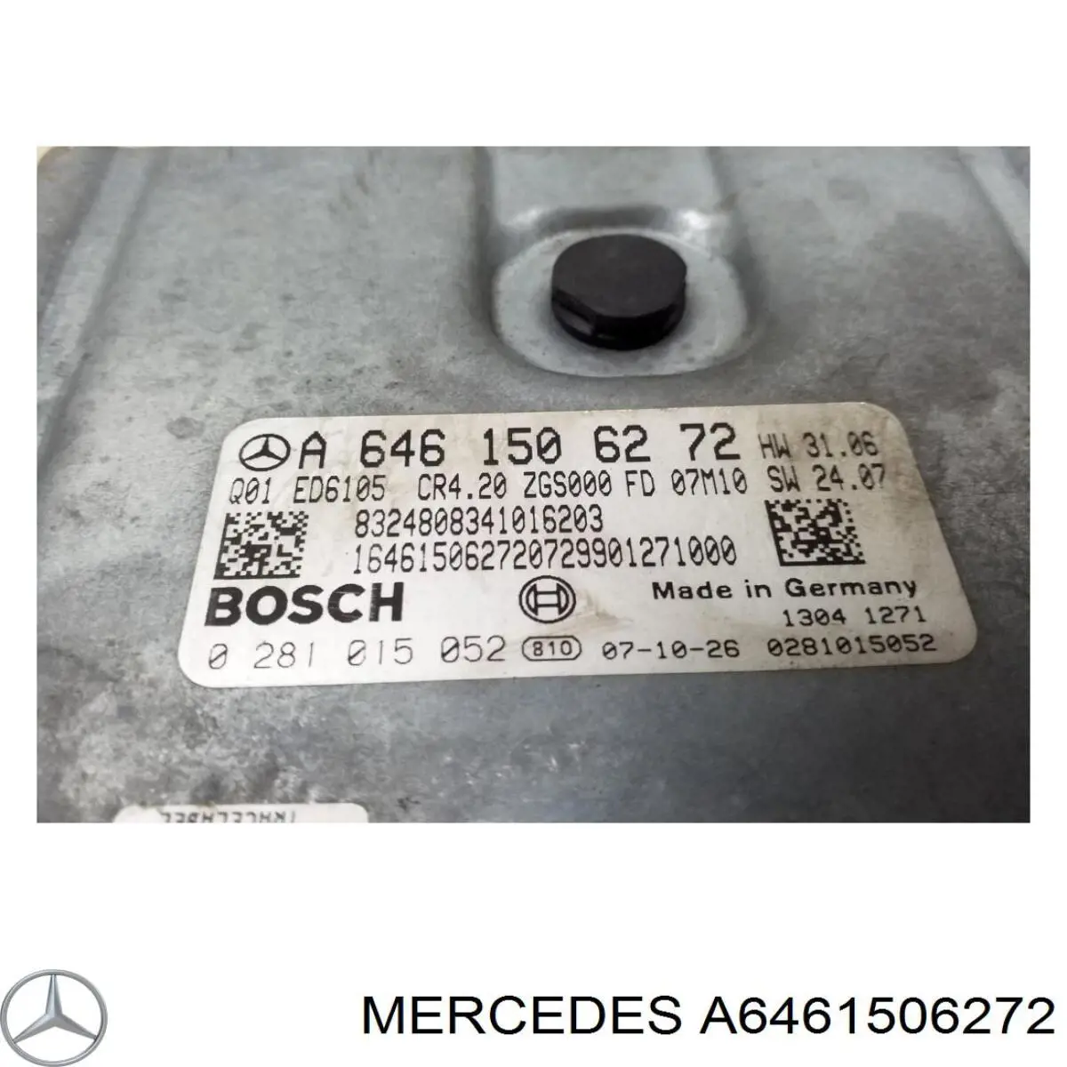 A6461501777 Mercedes модуль управления (эбу двигателем)