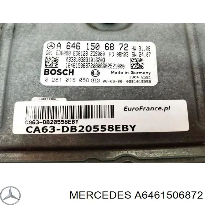 A6461506872 Mercedes 