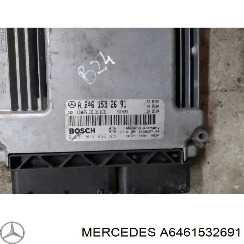 ЭБУ двигателем Mercedes 6461532691 цена, от 114.02 USD