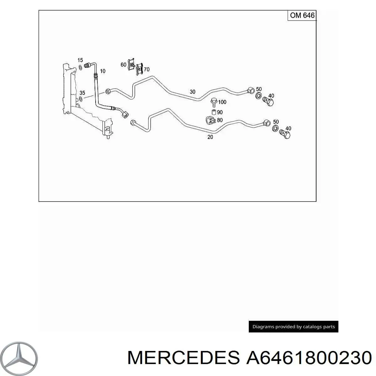 A6461800230 Mercedes 