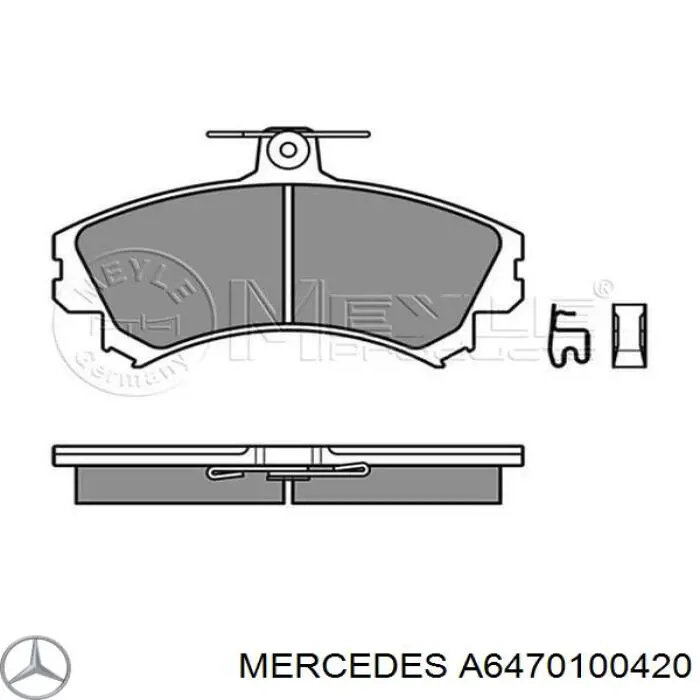 ГБЦ A6470100420 Mercedes