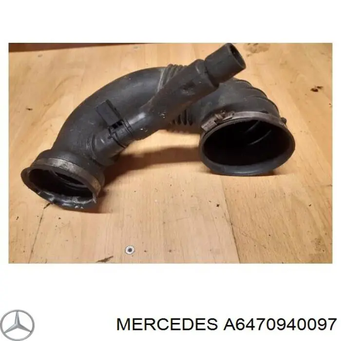 Cano derivado de ar, saída de filtro de ar para Mercedes E (W211)