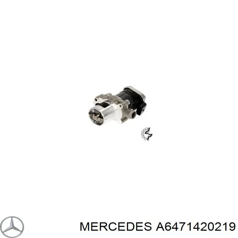 Купить A6471420219 Mercedes Клапан EGR системы рециркуляции отработавших газов