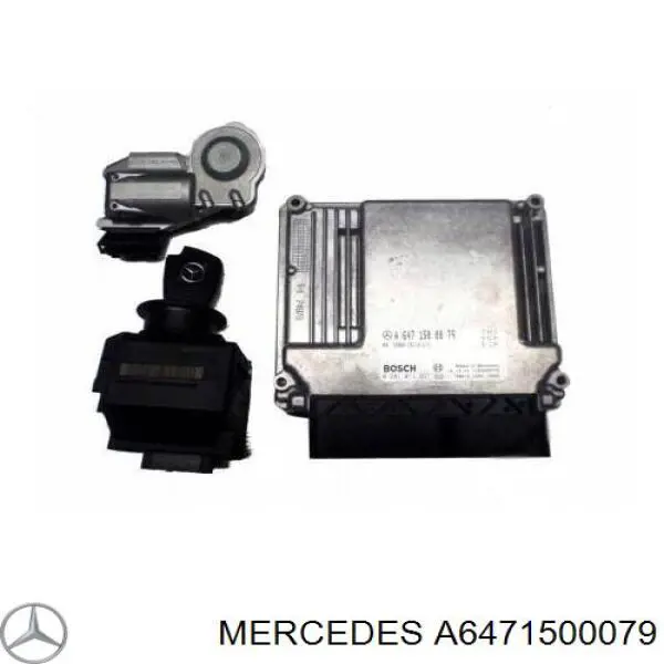 A6471500079 Mercedes Мозги двигателя