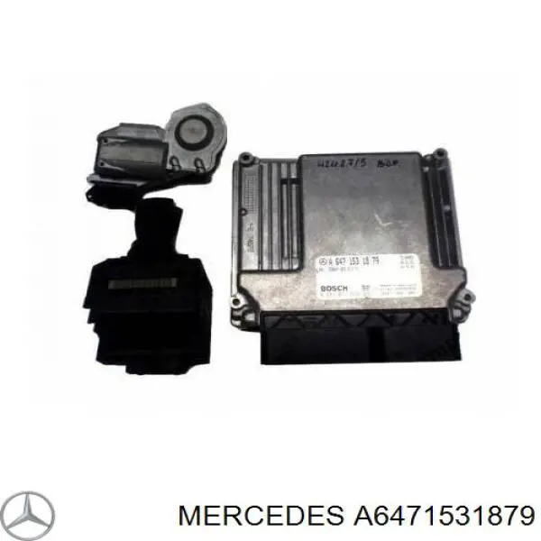 A6471531879 Mercedes Мозги двигателя
