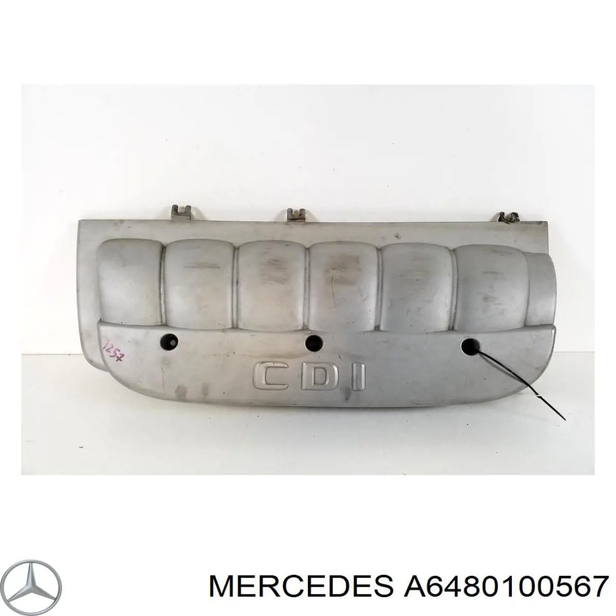 Купить A6480100567 Mercedes Крышка двигателя