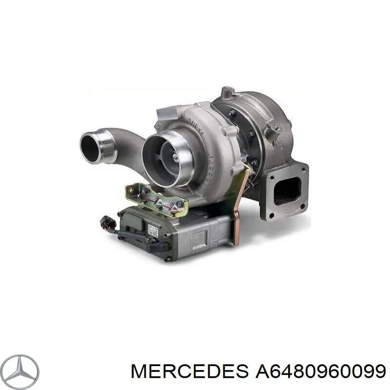 A6480960099 Mercedes турбина