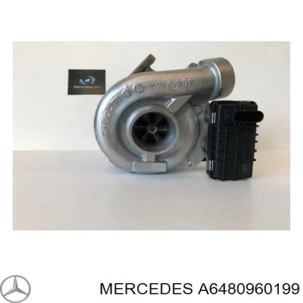 6480960199 Mercedes турбина