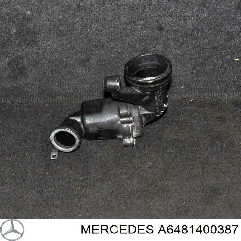 Шланг/патрубок интеркуллера Mercedes A6481400387 цена, от 21.16 USD