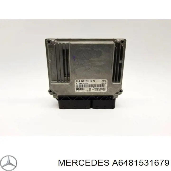 A6481531679 Mercedes модуль управления (эбу двигателем)