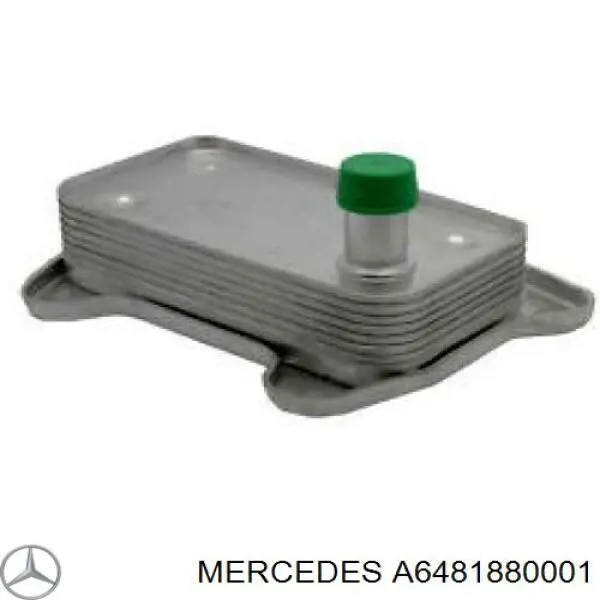 A6481880001 Mercedes радиатор масляный