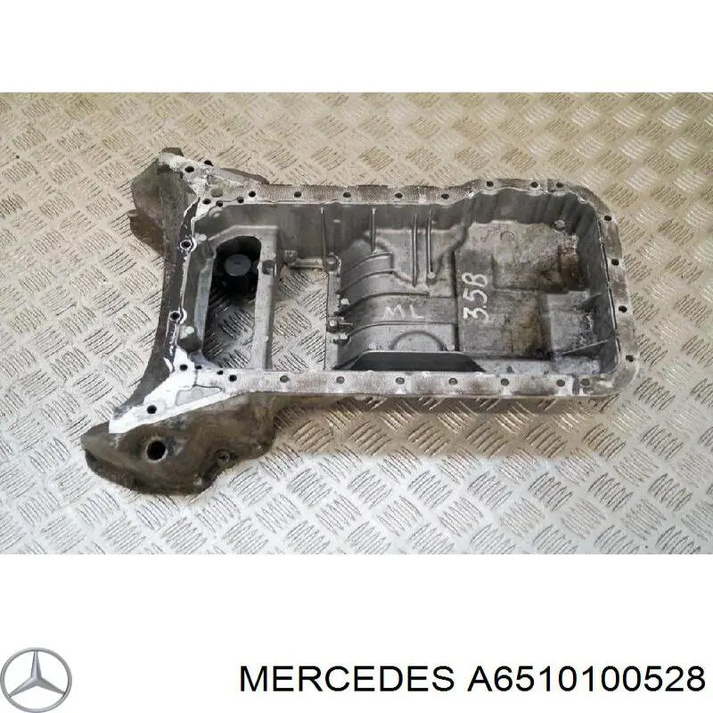 Поддон двигателя 6510100528 Mercedes