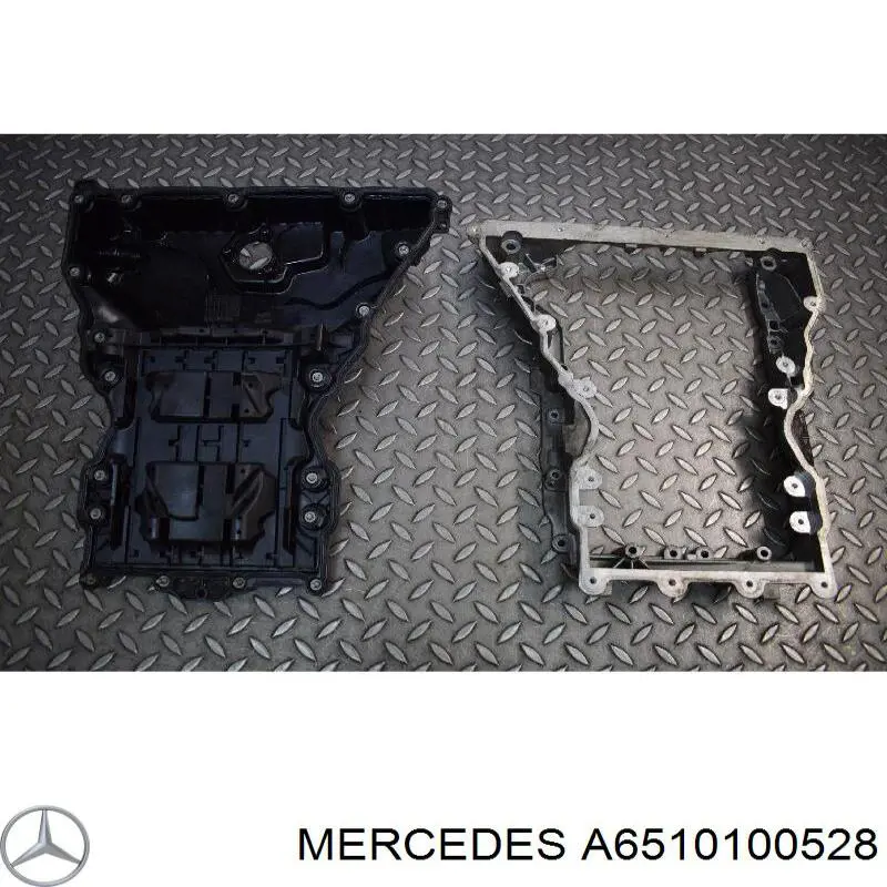 Масляный поддон Mercedes 6510100528
