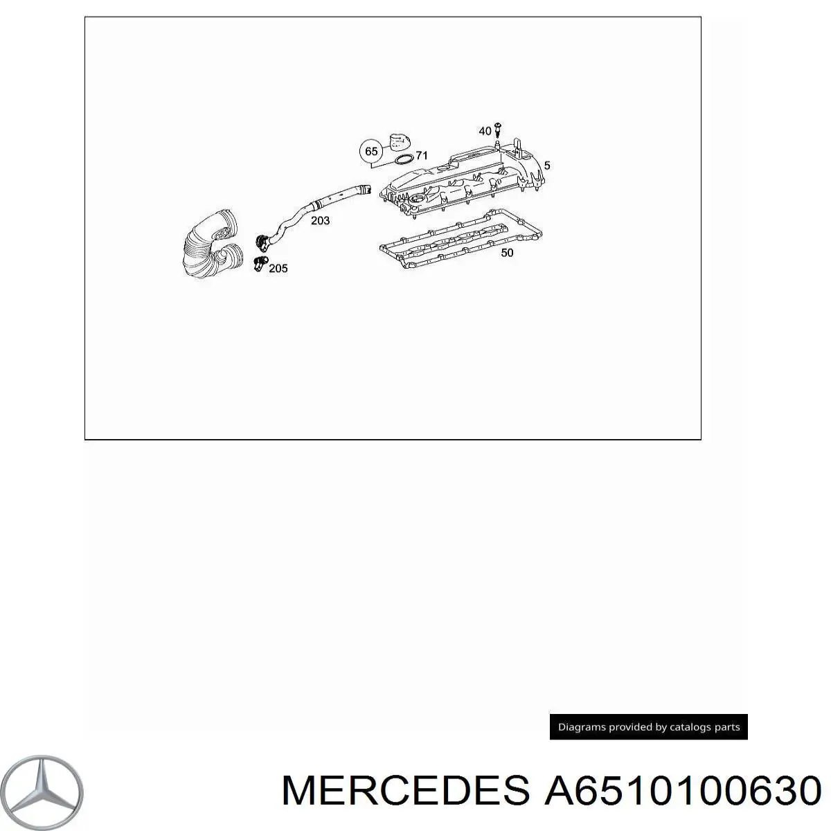 A6510100630 Mercedes 