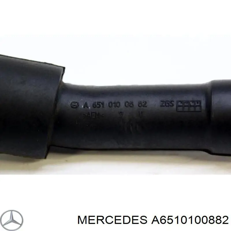 Патрубок вентиляции картера, маслоотделителя Mercedes 6510100882 цена, от 10.11 USD