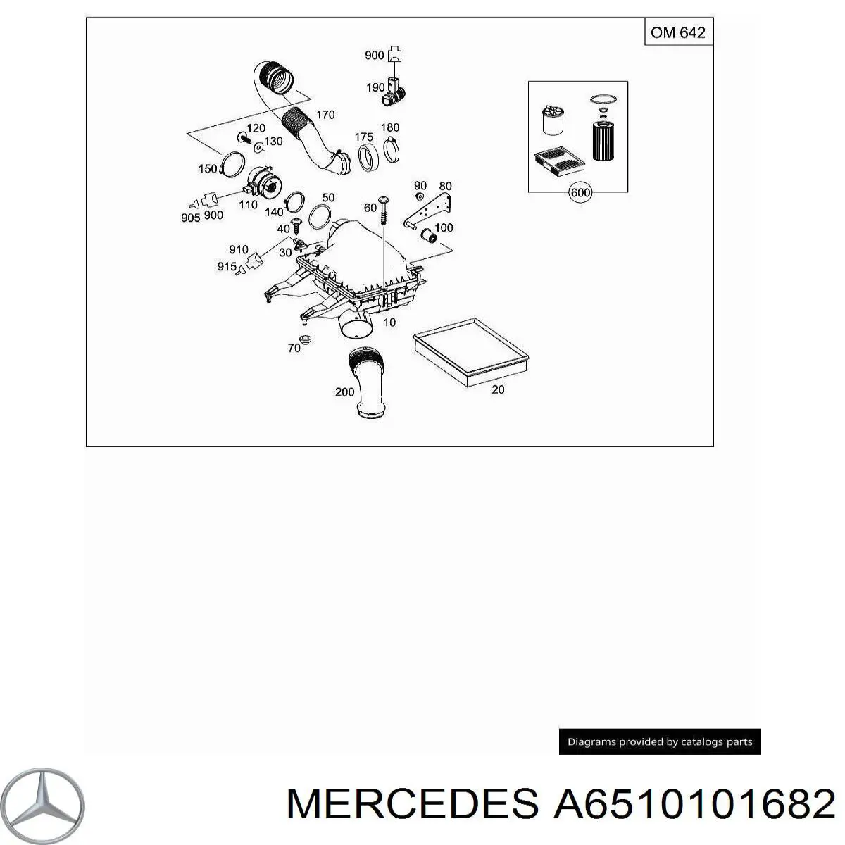 A6510101682 Mercedes 