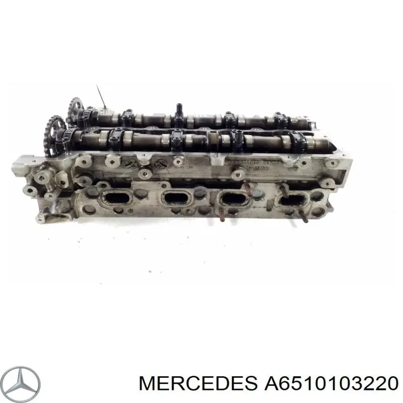6510105511 Mercedes головка блока цилиндров (гбц)