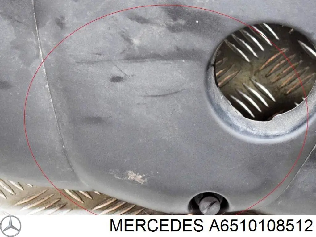 Экран двигателя Mercedes 6510108512