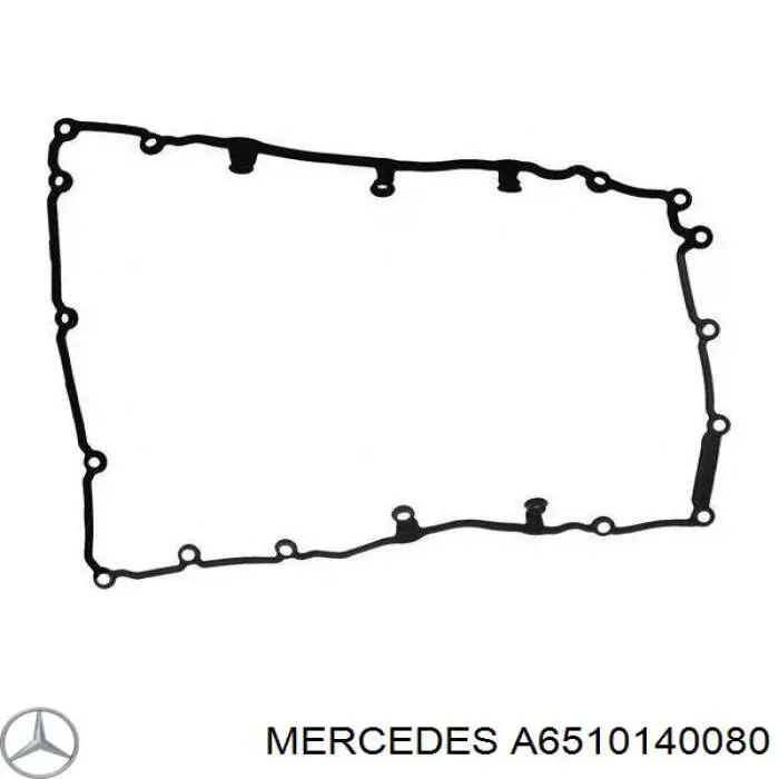 A6510140080 Mercedes vedante de panela de cárter do motor