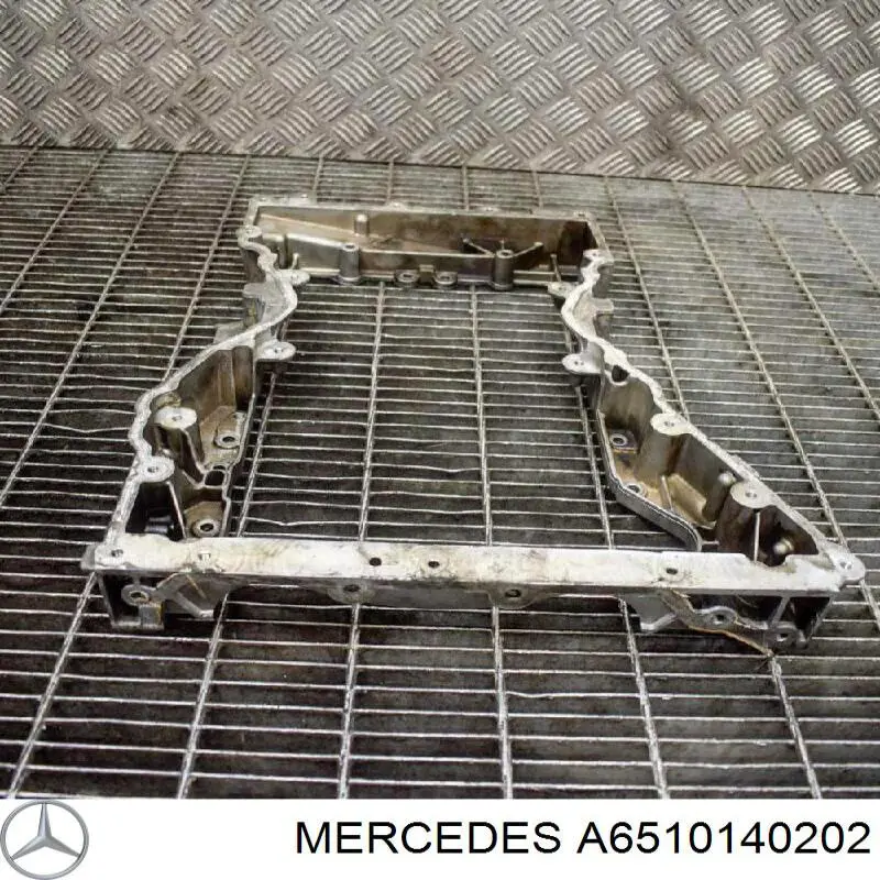 6510141502 Mercedes Поддон маслянный картера двигателя, верхняя часть