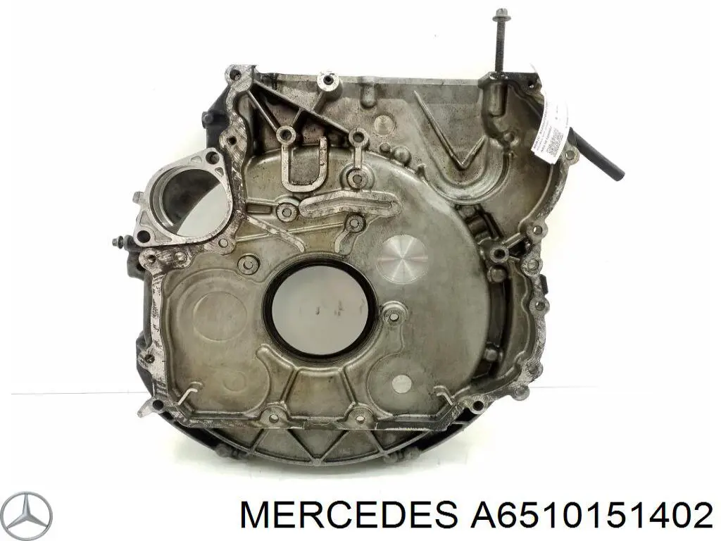 A6510151402 Mercedes tampa de motor traseira