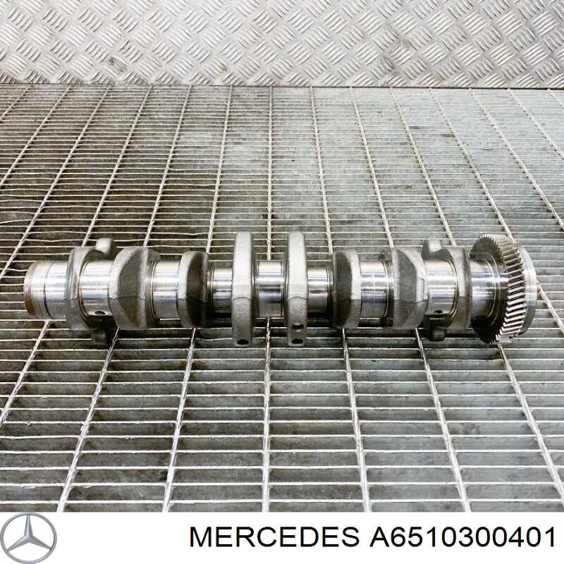 A6510300401 Mercedes коленвал двигателя